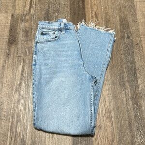 Abercrombie & Fitch Curve Love The 90’s Straight Ultra High Rise Jeans Size 27/4